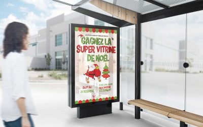 Super vitrine de Noël
