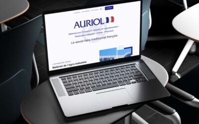 Auriol SA à Marmande — matériels industriels : refonte One Page