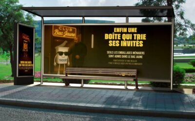 campagne de communication tri des emballages « Club Bac Jaune »