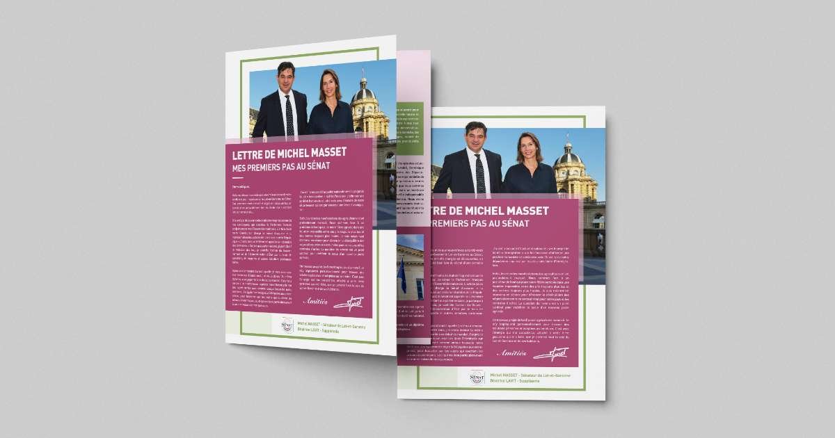 Michel-masset—lettre-senateur-graphisme - Communication digitale - Lot-et-Garonne - Anthony LAC 2