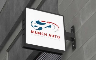 Création de logo pour garage automobile à Fauillet