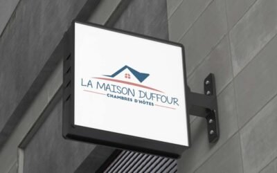 Identité & logo pour maison d’hôtes à Tonneins