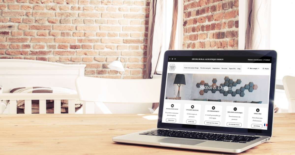 Hexacoustix-site-ecommerce-acoustique - Communication digitale - Lot-et-Garonne - Anthony LAC