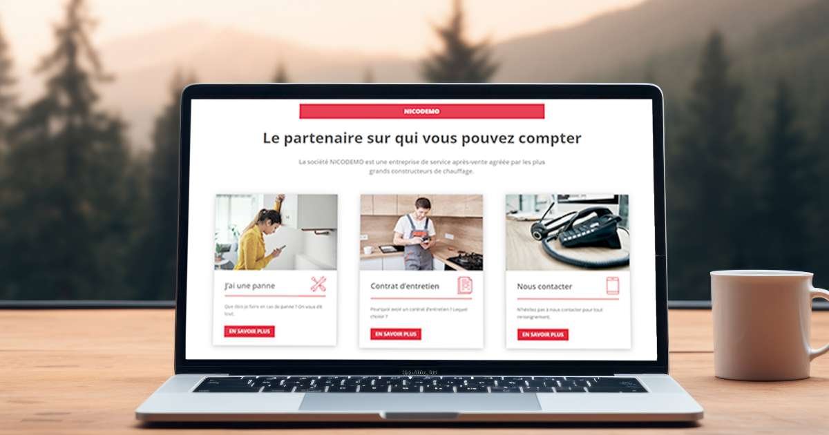 Nicodemo-chauffagiste-marmande-refonte-site-internet - Communication digitale - Lot-et-Garonne - Anthony LAC – 1