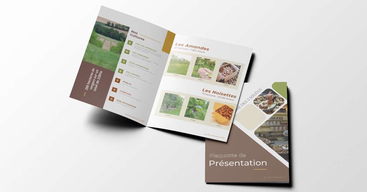 Plaquette-ferme—3-soleils-gontaud - Communication digitale - Lot-et-Garonne - Anthony LAC - 1